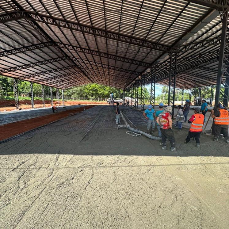 Createc — Construcción de piso de hormigón industrial